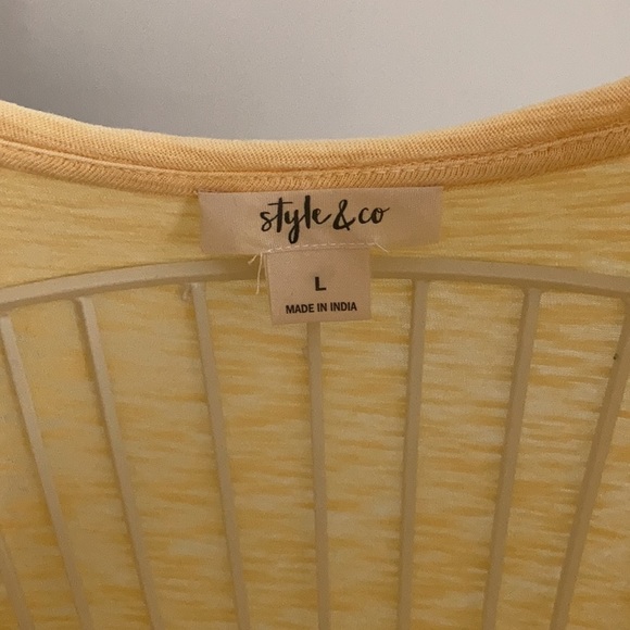 𝅺STYLE & Co short sleeve top - Picture 7 of 9